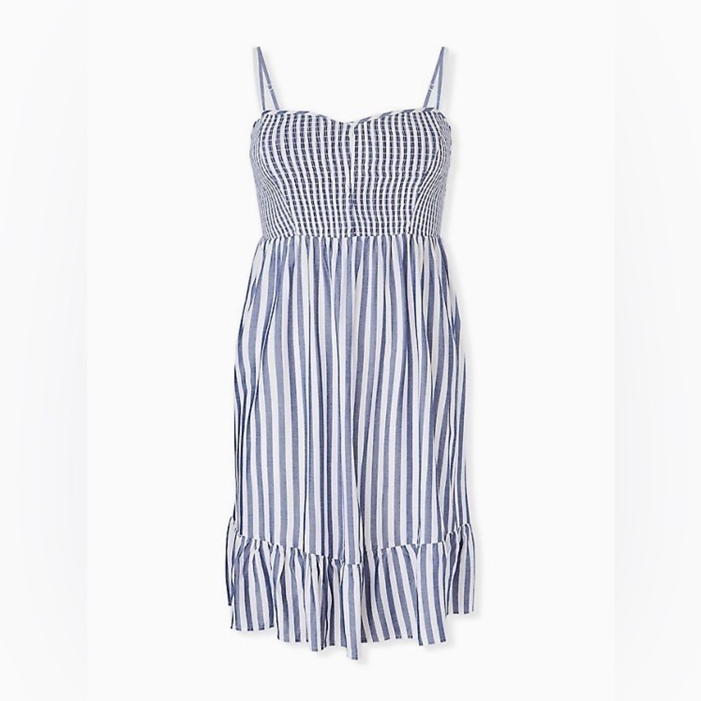 Torrid MINI CHALLIS SMOCKED SKATER DRESS NWT SZ 2X